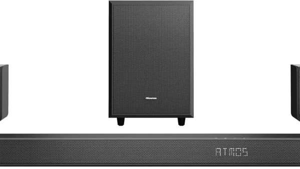 Hisense AX5125H 5.1.2Ch Sound Bar with Wireless Subwoofer