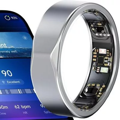 DIIKEN JCRing Smart Ring - AI Fitness Tracker