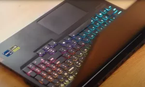 Legion Pro Above Laptop