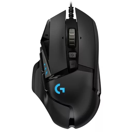 Logitech G502 HERO High Performance Wired Gaming Mouse - 25K DPI Sensor, 11 Programmable Buttons, RGB, Adjustable Weights