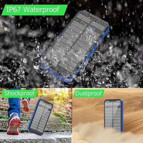 ANYFONG Solar Power Bank detailed specs – fast charging, versatile and rugged