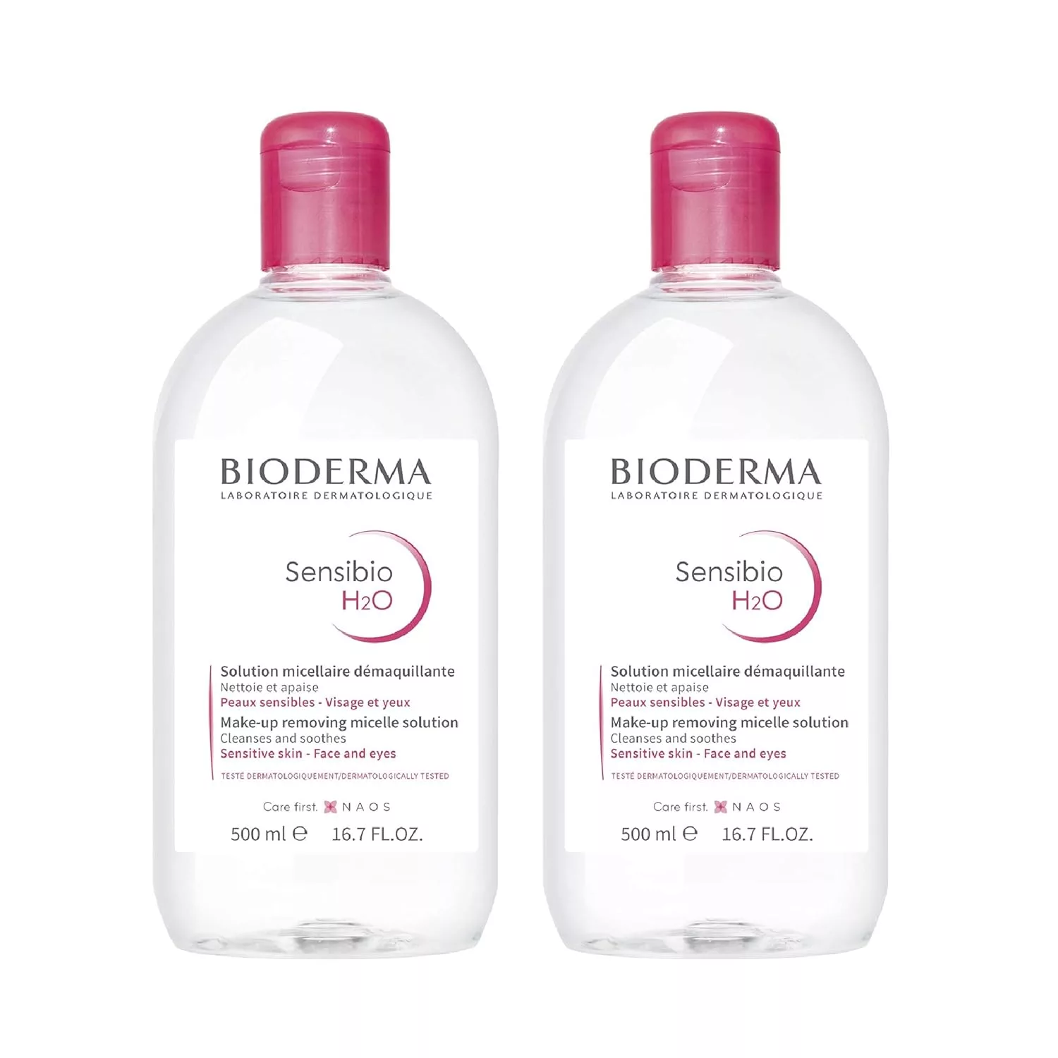 Bioderma Sensibio H2O Micellar Water – gentle makeup remover for sensitive and dry skin