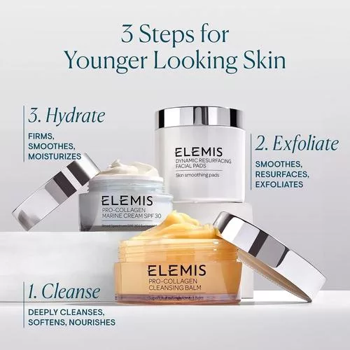 ELEMIS Pro-Collagen Cleansing Balm detailed specs, ultra nourishing cleanser for dry skin