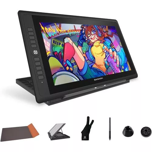 GAOMON PD156Pro Front View - Digital Drawing Tablet