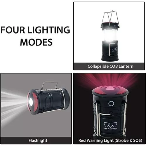 Gold Armour LED Lantern – Specifications and Features - 500 Lumens