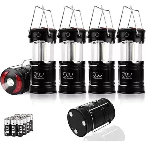 Gold Armour LED Lantern