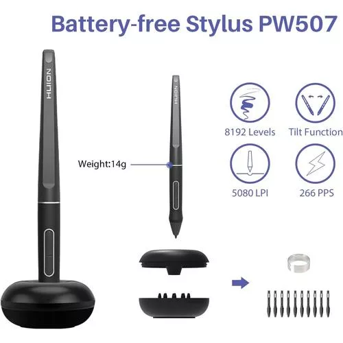 HUION Kamvas Pro 16 Specs