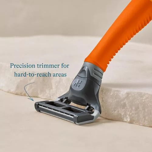 Harry's Razors for Men detailed specs – premium blades, precision trimmer, and ergonomic design for a superior & clean shave