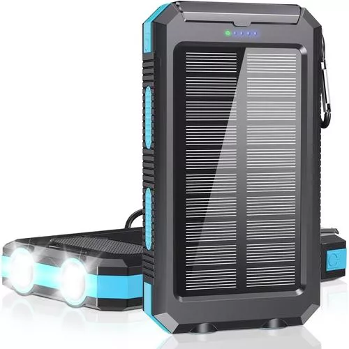 Jskei Solar Charger Power Bank - For Camping and Emergencies