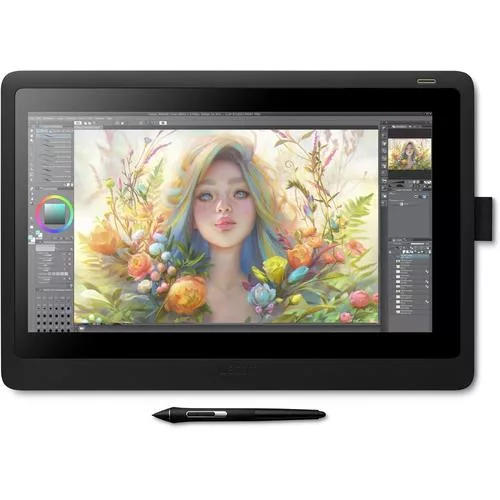 Wacom Cintiq 16 Drawing Tablet Front View - Best Drawing Tablet For Drawing