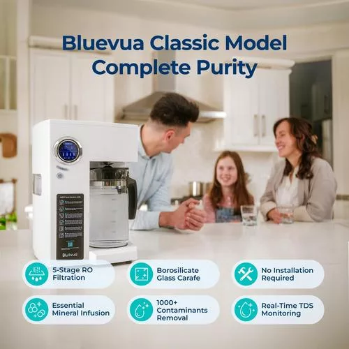 Technical specs of Bluevua Reverse Osmosis Water Filter