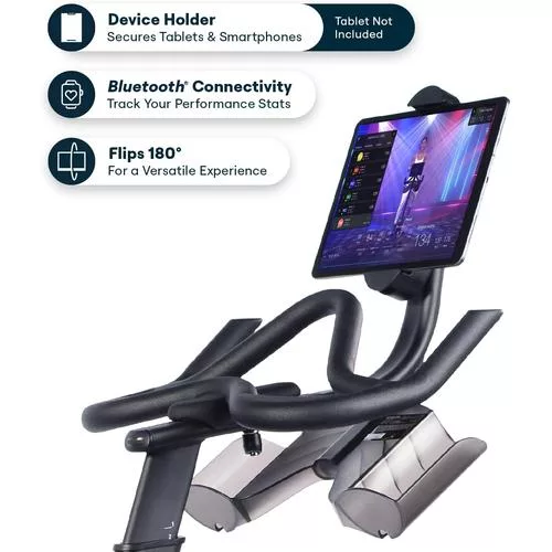 Panel showcasing the bike's Bluetooth connectivity