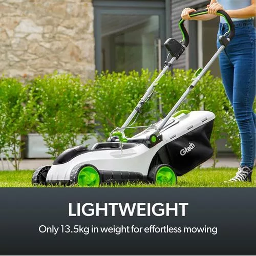 Gtech CLM50 demonstrating its lightweight build for easy maneuverability