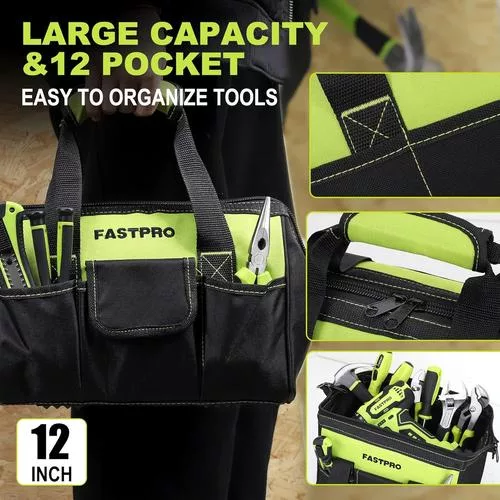 FASTPRO tool bag - sturdy and well-designed for easy tool organization