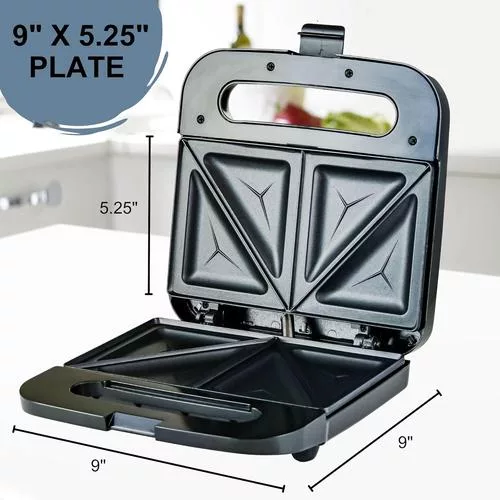 OVENTE Electric Sandwich Maker dimensions – compact and space saving for small kitchens