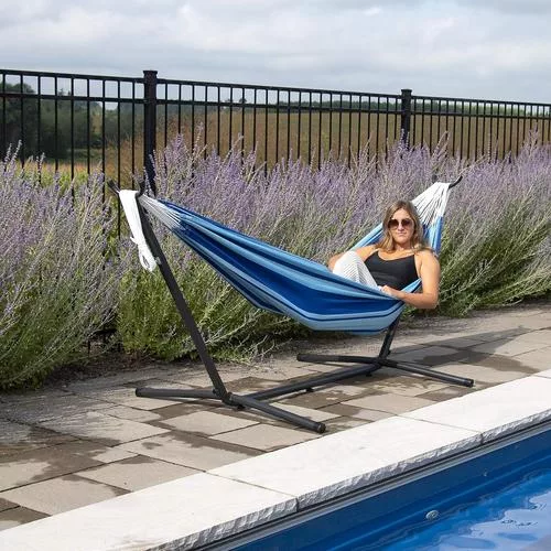 Vivere Hammock set by the pool