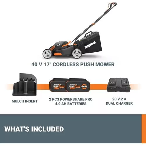 Image displaying the complete package with batteries, charger, and accessories