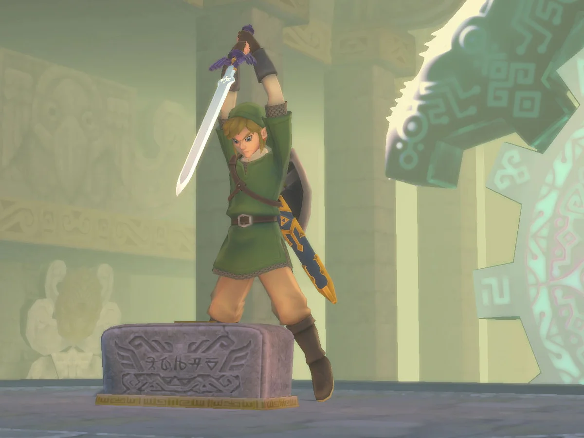 Skyward Sword - The First in the videogames / video games saga