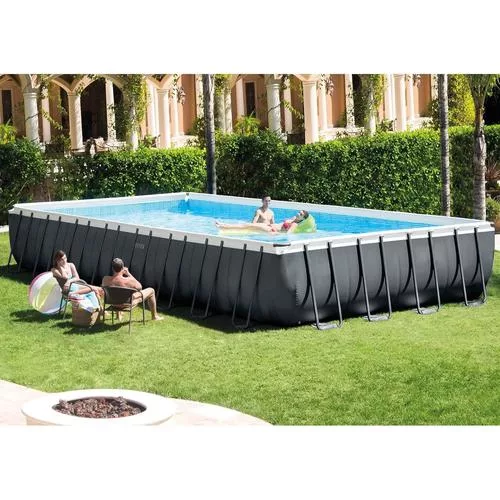 Fully assembled Intex XTR Frame pool with ladder