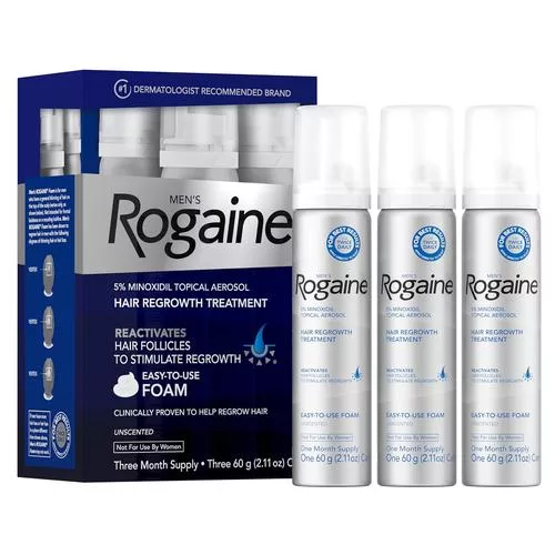 Men’s Rogaine 5% Minoxidil Foam