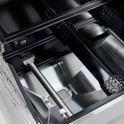Interior view of Mesa 300 showing the propane gas grills propane grill
