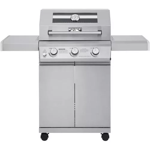 Monument Grills Larger 3-Burner Propane Gas Grill