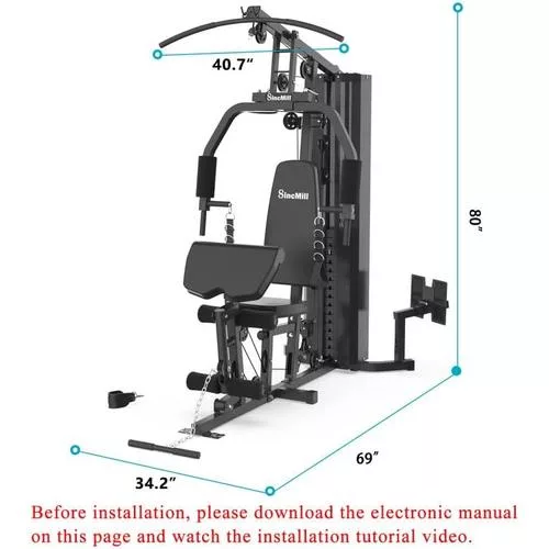 SincMill dimensions